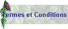 Termes et Conditions